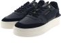 Cruyff Endorsed Tennis Lage sneakers Leren Sneaker Heren Zwart - Thumbnail 11