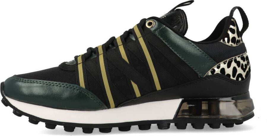 Cruyff Fearia zwart groen sneakers dames (C ) - Foto 2