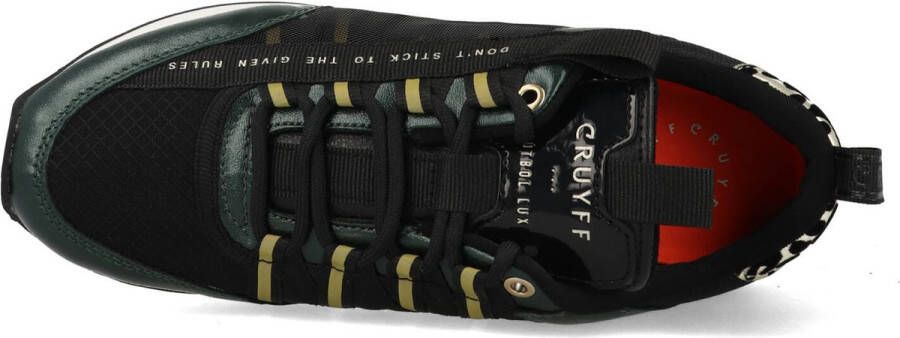 Cruyff Fearia zwart groen sneakers dames (C )