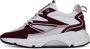 Cruyff Madina Bold wit bordeaux rood sneakers dames (CC223983301) - Thumbnail 4