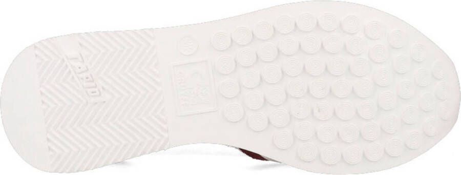 Cruyff Parkrunner Lux wit bordeaux rood sneakers dames (C )