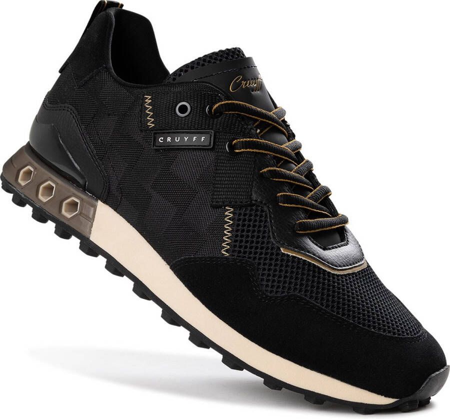 Cruyff Zwarte Runner met Gouden Accenten Black - Foto 13