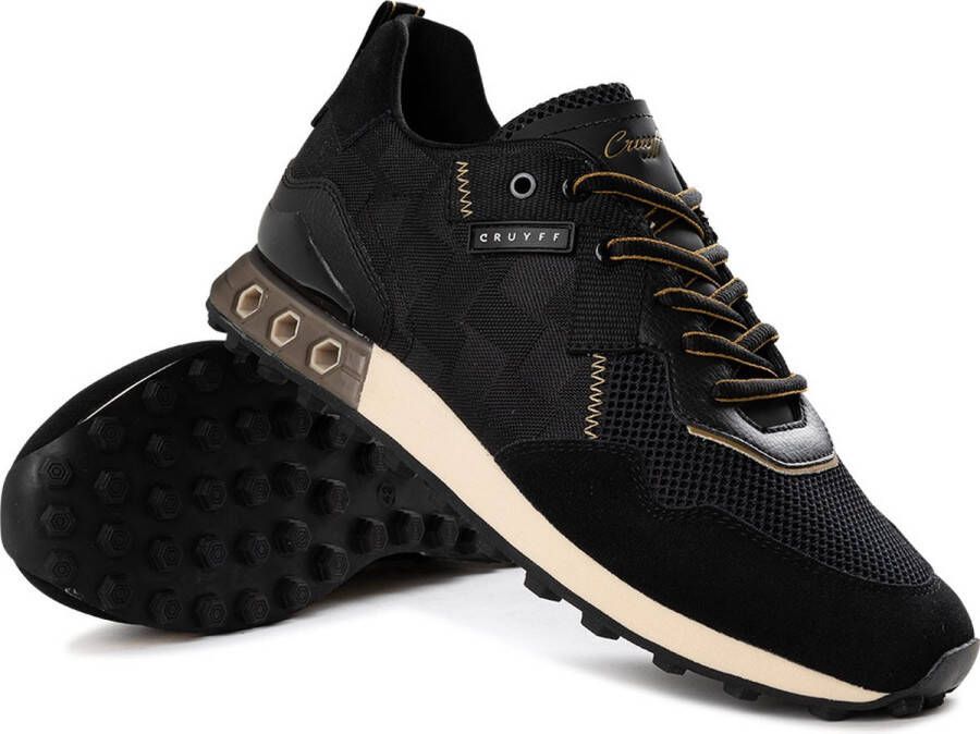 Cruyff Zwarte Runner met Gouden Accenten Black - Foto 14