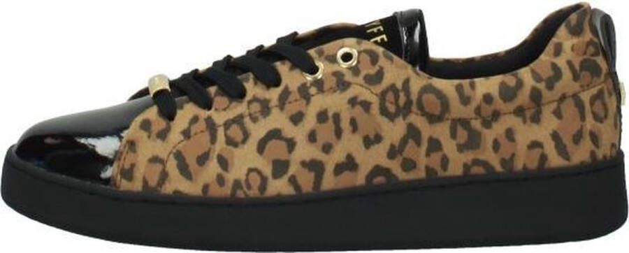 Cruyff Sylva beige luipaard sneakers dames (C )