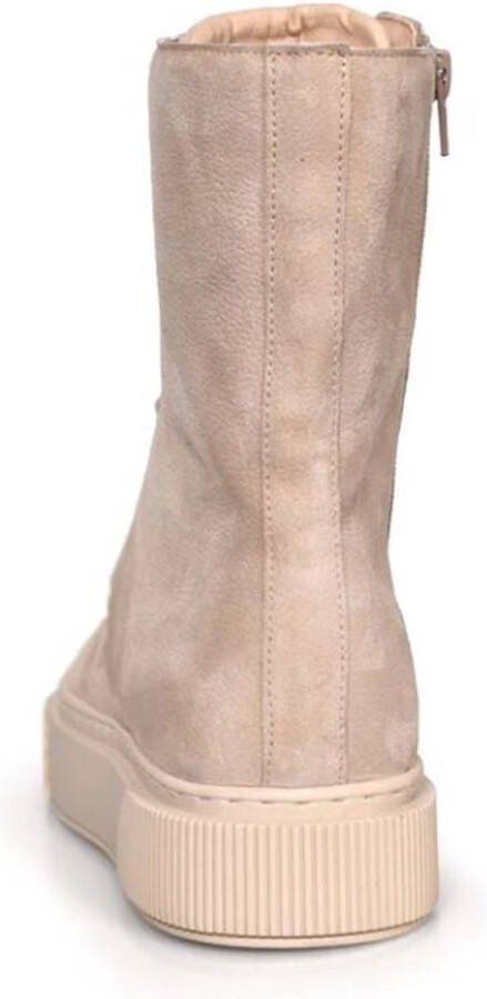 Cycleur De Luxe Endo Veterboots Laarzen Met Veters Dames Beige