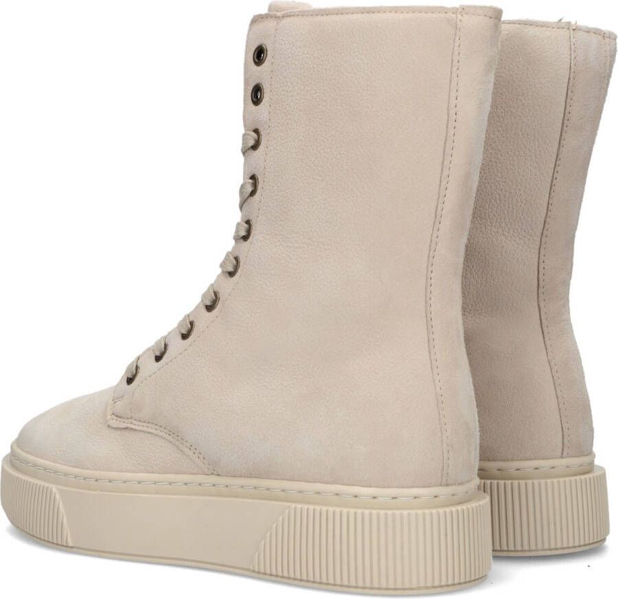 Cycleur De Luxe Endo Veterboots Laarzen Met Veters Dames Beige