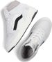 Cycleur De Luxe Frontflip Hoge sneakers Leren Sneaker Jongens Wit - Thumbnail 4