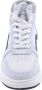 Cycleur De Luxe Frontflip Hoge sneakers Leren Sneaker Jongens Wit - Thumbnail 7