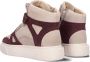 Retro Sneaker bruin Tinten Mur Hoge sneakers Dames Beige - Thumbnail 5