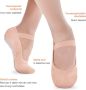 Dancer Dancewear Balletschoenen meisje Roze Eleve Balletschoen meisje Met GRATIS satijnen schoenzakje Hele zool Elastisch canvas Balletschoentjes voor kinderen - Thumbnail 5