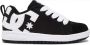 DC Shoes Court Graffik Jeugdtrainers Black White Kinderen - Thumbnail 3