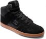 DC Shoes DC Cure High Top Sneakers Heren Black Gum - Thumbnail 8