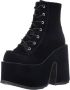 Demonia Cult CAMEL-203 Plateau Laarzen 40 Shoes Zwart - Thumbnail 2