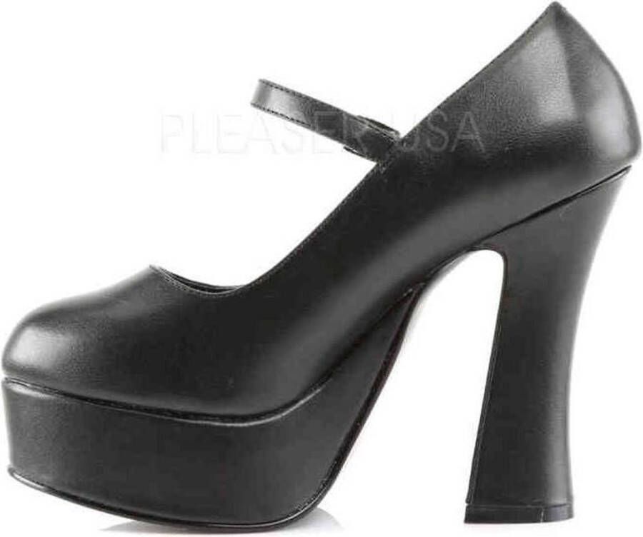 Demonia Cult DOLLY-50 Hoge hakken 40 Shoes Zwart