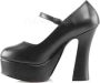 Demonia Cult DOLLY-50 Hoge hakken 40 Shoes Zwart - Thumbnail 4