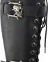 Demonia Muerto 2028 Boot with studs and chrome heel black matt = ) - Thumbnail 3