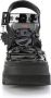 DemoniaCult SHAKER-13 Plateau Sandaal 36 Shoes Zwart - Thumbnail 5