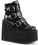 Demonia 5 = | SWING 105 | 5 1 2 PF Ankle Boot w 3 Buckle Straps Back Zip - Thumbnail 16