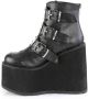 Demonia 5 = | SWING 105 | 5 1 2 PF Ankle Boot w 3 Buckle Straps Back Zip - Thumbnail 17