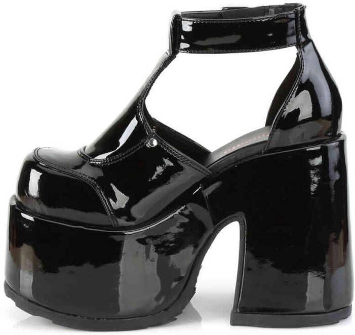 DemoniaCult CAMEL-103 Plateau Sandaal 41 Shoes Zwart