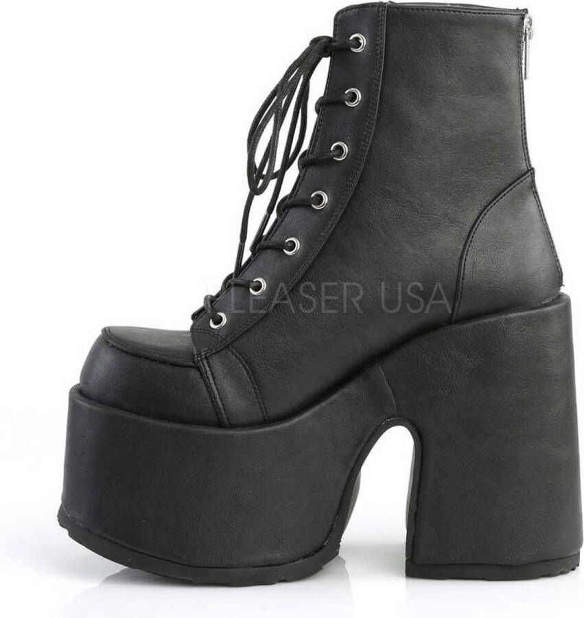 DemoniaCult Camel-203 plateau enkellaars zwart Demonia - Foto 3