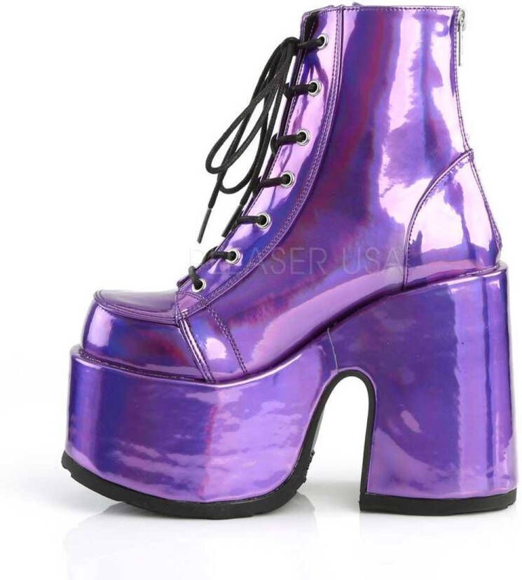 DemoniaCult CAMEL-203 Plateau Laarzen 39 Shoes Paars