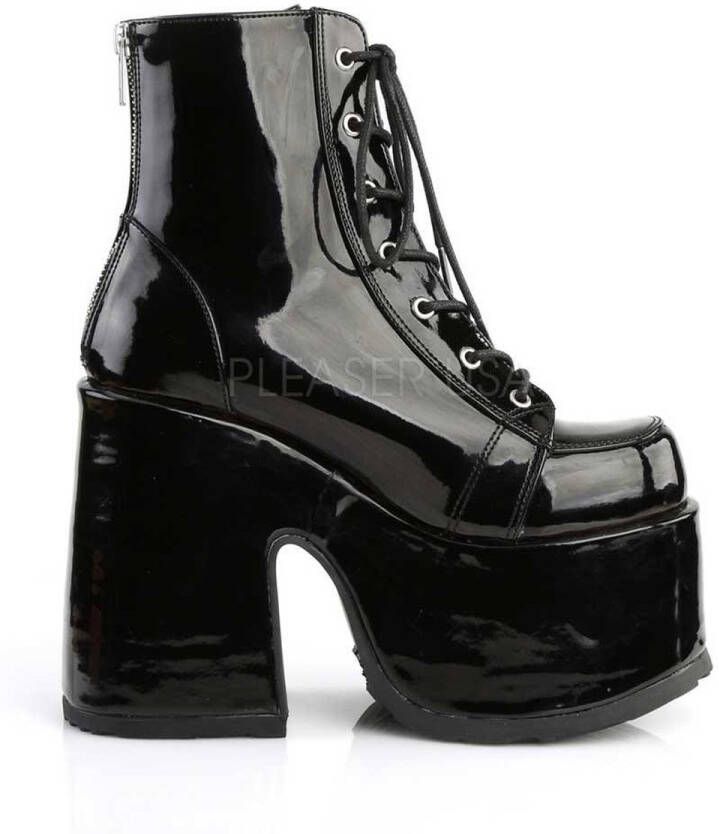 DemoniaCult CAMEL-203 Plateau Laarzen 42 Shoes Zwart