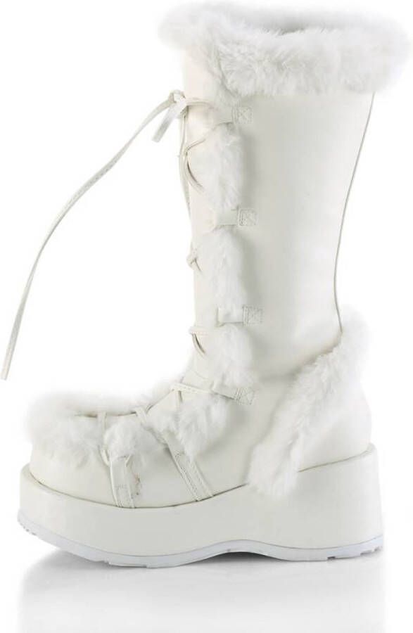 DemoniaCult CUBBY-311 Plateau Laarzen 36 Shoes Wit