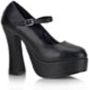 DemoniaCult DOLLY-50 Hoge hakken 42 Shoes Zwart - Thumbnail 3