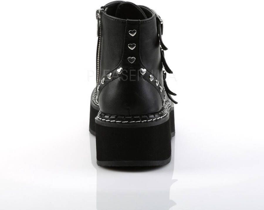 DemoniaCult EMILY-315 Plateau Laarzen 41 Shoes Zwart