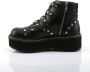 DemoniaCult EMILY-315 Plateau Laarzen 38 Shoes Zwart - Thumbnail 3