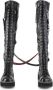 Demonia = | EMILY 377 | 2 PF STR Over the Knee Lace Up Boots Side Zip - Thumbnail 3