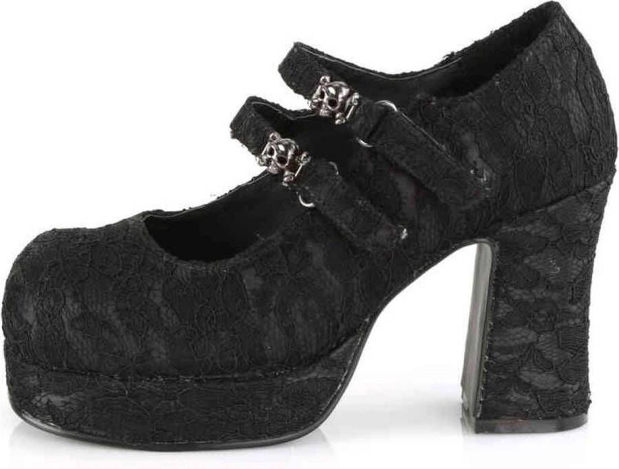 DemoniaCult GOTHIKA-09 Lage schoenen 37 Shoes Zwart