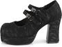 DemoniaCult GOTHIKA-09 Lage schoenen 42 Shoes Zwart - Thumbnail 3