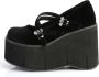 DemoniaCult KERA-10 Sleehakken 39 Shoes Zwart - Thumbnail 2