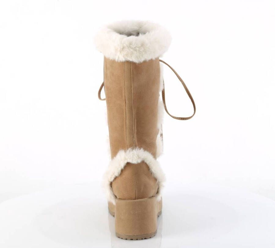 DemoniaCult CUBBY-311 Plateau Laarzen 40 Shoes Creme - Foto 3