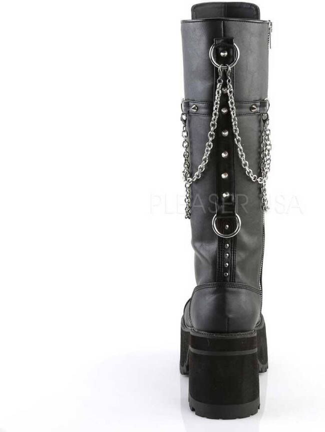 DemoniaCult RANGER-303 Plateau Laarzen 38 Shoes Zwart