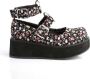 DemoniaCult SPRITE-02 Plateau Sandaal 39 Shoes Zwart - Thumbnail 5