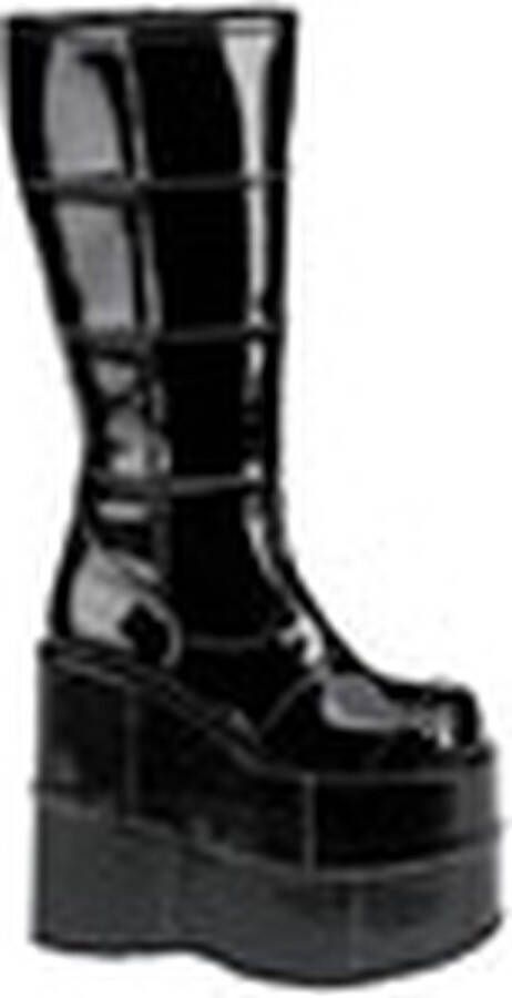 DemoniaCult STACK-301 Plateau Laarzen 38 Shoes Zwart