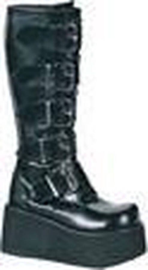 DemoniaCult TRASHVILLE-518 Plateau Laarzen 45 Shoes Zwart