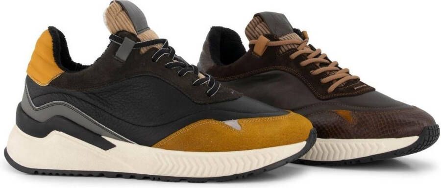 DEN BROECK DenBroeck Baxter St. Casual Leren herensneakers Grijs - Foto 2