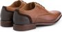 DEN BROECK DenBroeck Edgar St. Nette Leren Lage Veterschoenen Heren Cognac Bruin Leer - Thumbnail 5