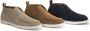 DEN BROECK DenBroeck Franklin St. Halfhoge instappers heren Suede leren schoenen Beige leer - Thumbnail 3