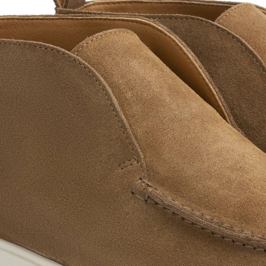 DEN BROECK DenBroeck Franklin St. Halfhoge instappers heren Suede leren schoenen Cognac leer