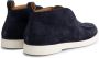 DEN BROECK DenBroeck Franklin St. Halfhoge instappers heren Suede leren schoenen Navy blauw leer - Thumbnail 8