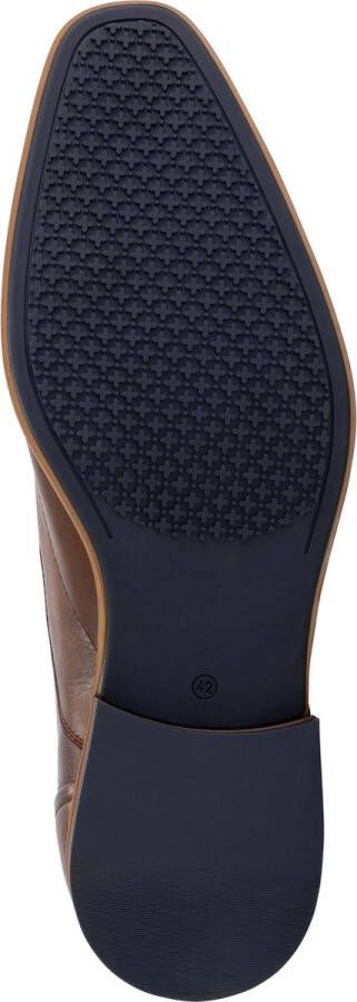 DEN BROECK DenBroeck Gold St. Nette halfhoge heren veterschoenen Cognac Bruin leer - Foto 3