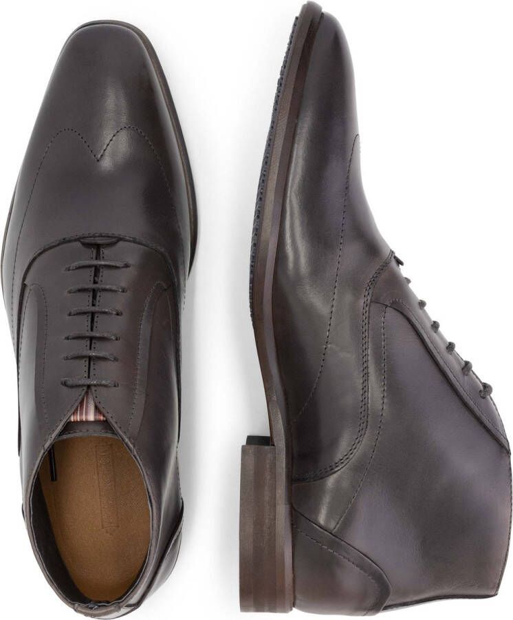 DEN BROECK DenBroeck Gold St. Nette halfhoge heren veterschoenen Donkerbruin leer - Foto 3