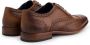 DEN BROECK DenBroeck State St. Nette lage heren veterschoenen Broques mannen Cognac Bruin leer - Thumbnail 7