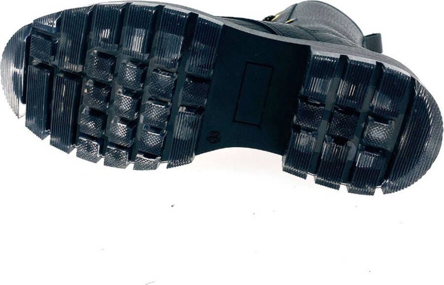 Develab 41444 Veterboots Laarzen Met Veters Meisjes Zwart