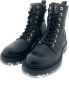 Develab 41444 Veterboots Laarzen Met Veters Meisjes Kids Zwart - Thumbnail 14